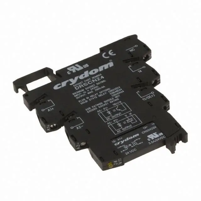 Реле SSR 3.5A 24VDC din-рейка DRA-CN024D120