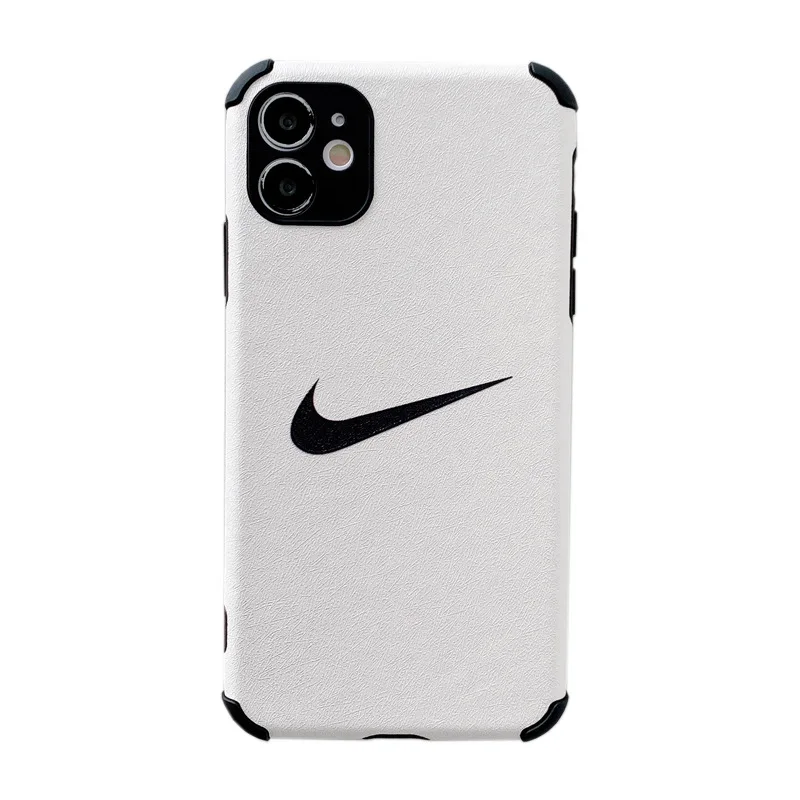 2021 Sports Air Nik Jordan Brand Tpu Soft Leather Back Cover Smart Phone Case For Apple iPhone 12 11 Pro Xr X Xs Max 8 7 Mini