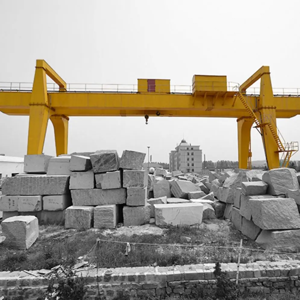Hot Sell Industry Straddle Carrier Crane 1 Tyre 70 Ton Container Gantry Crane