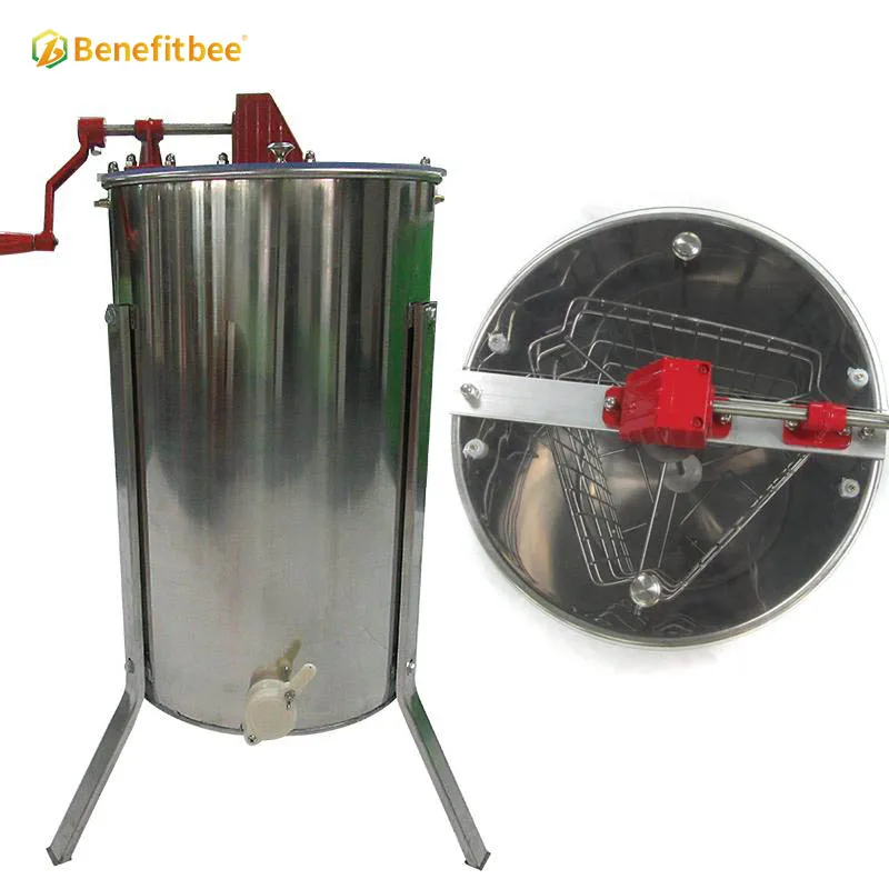 Beekeeping tools 3 frame radial  manual  honey extractor SUS201  Honey Processing Machine
