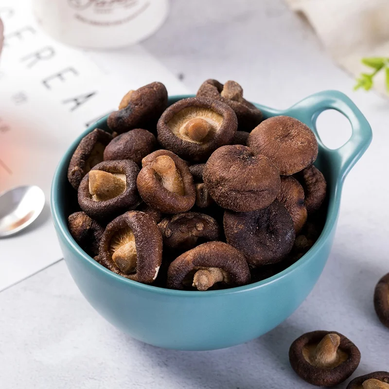 
Vacuum Fried Shiitake Mushroom Chips with BRC,HALAL,KOSHER &HACCP CERTIFICATE 