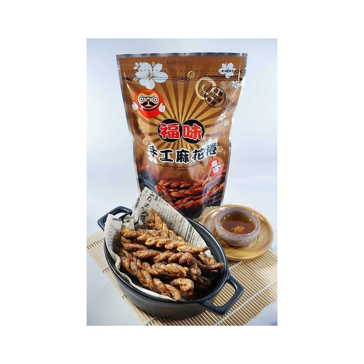 
New arrival 2021 supplier Dry food cereals twisted rolls flour palm oil sucrose snacks healthy 