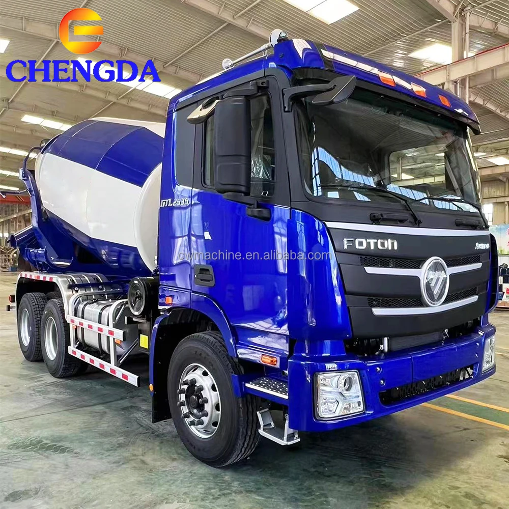 Дизельные бетономешалки LHD RHD новые грузовики Foton 6*4 8cbm 10cbm 12cbm м3 кубических метров бетономешалка для продажи