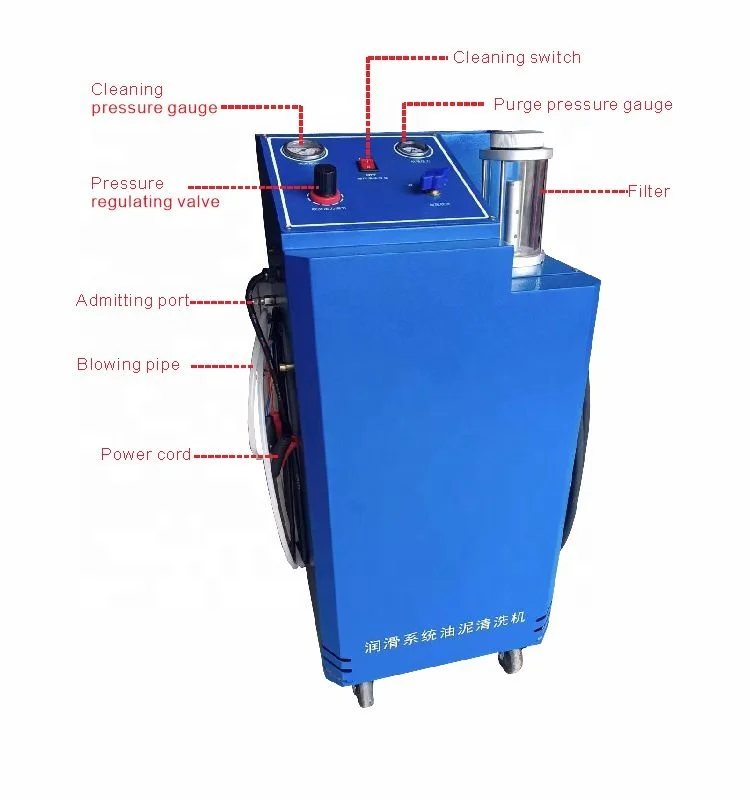 New Auto style  Recycling Recharging Flushing Refrigerant AC Recovery Machine lubrication