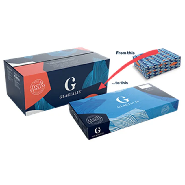 Salmon Fish Packaging Box