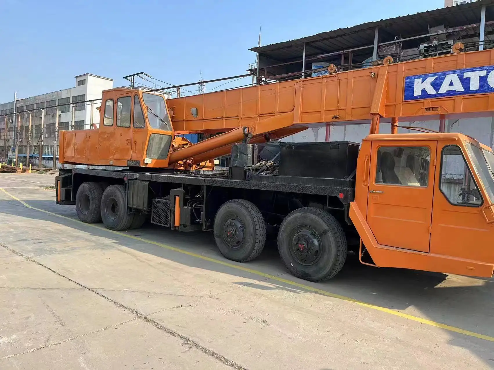 Ready-to-Ship Used 2015 Kato NK-500M Crane with Original Core Components Farm Machinery Hot Sale Digger Good Prices
