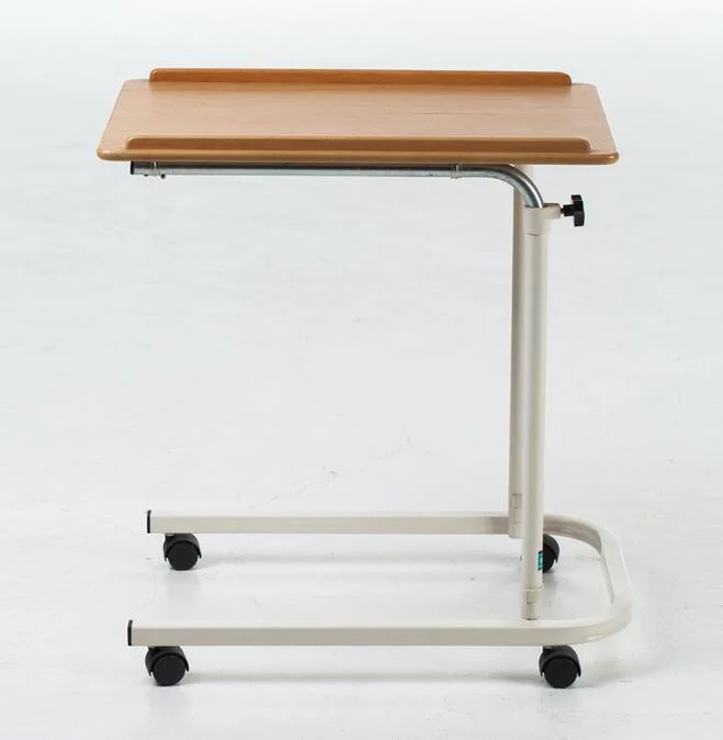 MT медицинский регулируемый по высоте больничный прикроватный столик, прикроватный столик для больницы, прикроватный столик для столовой