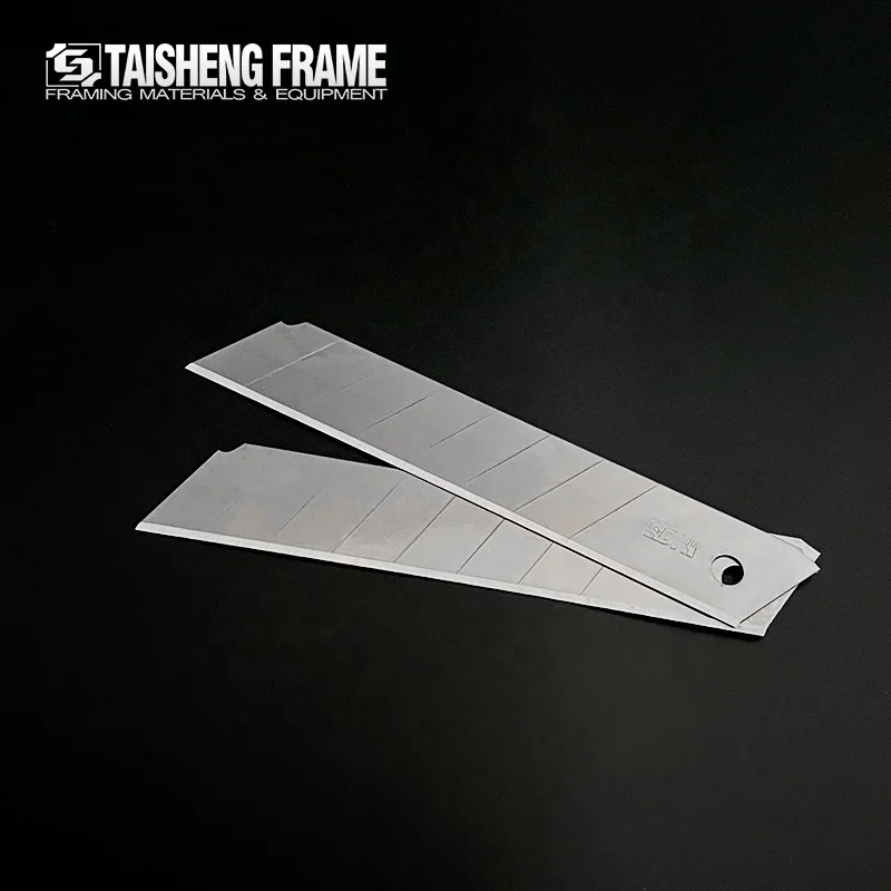 18mm Utility Knife Replacement Blades For Universal Art Knife,Stainless Steel Cutter Blades Use In Office,Home,Arts,Craft