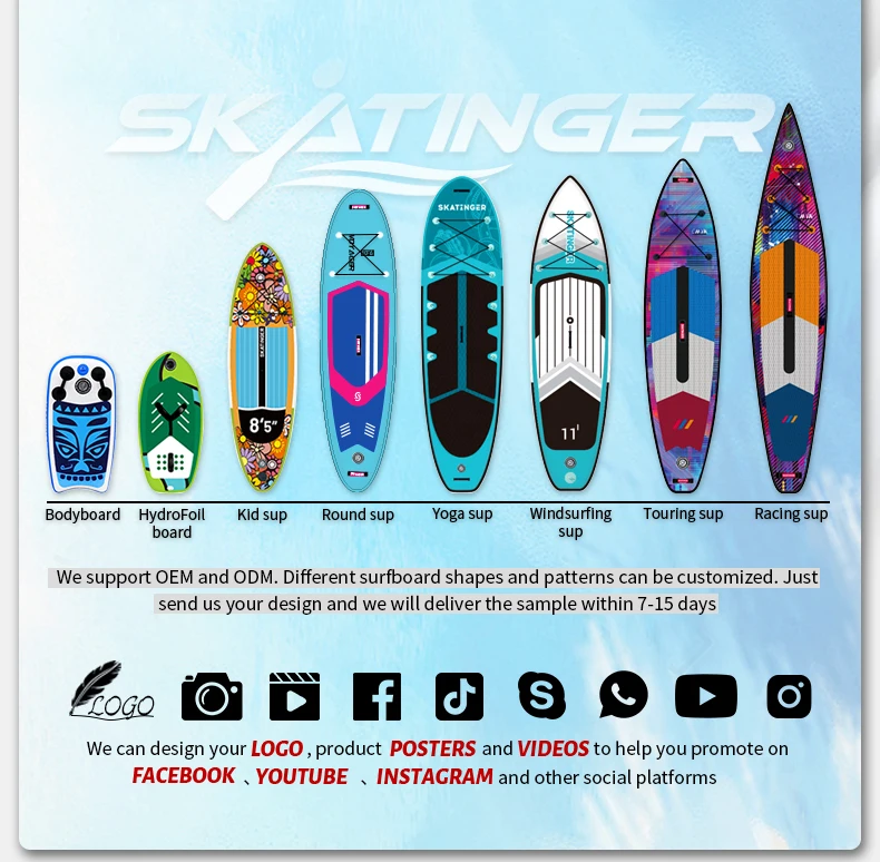 Skatinger OEM Inflatable supboard Tabla De Paddle From Dropshipping Suppliers
