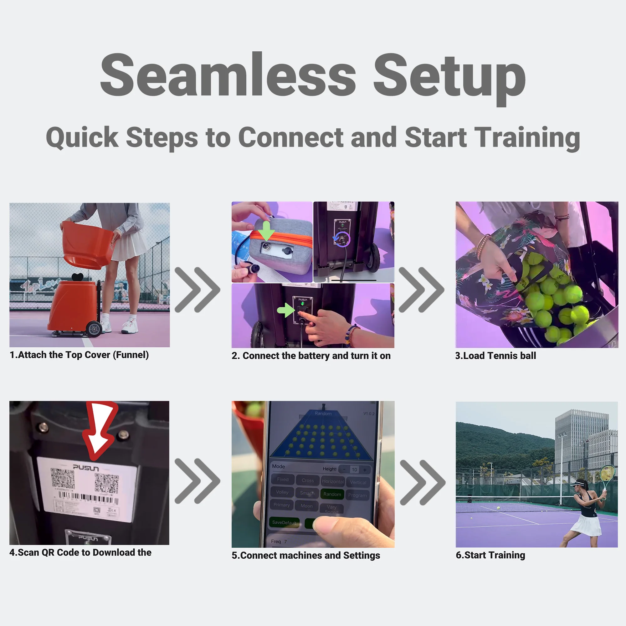 Fashion A variety of training modes Point position optional serve tennis trainer pitching machine padel indoor tennis stadium