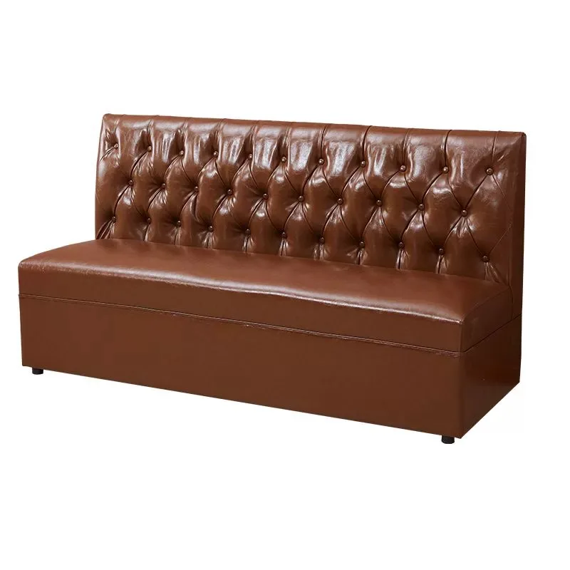 2023 New Premium Luxury Barber Shop Waiting Sofa Beauty Shop Waiting Area Sofa Black Elegant Morden  Sofa