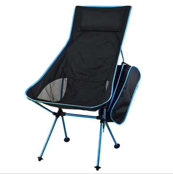 
Portable Metal Frame Lightweight Foldable Camping Sports Chair 
