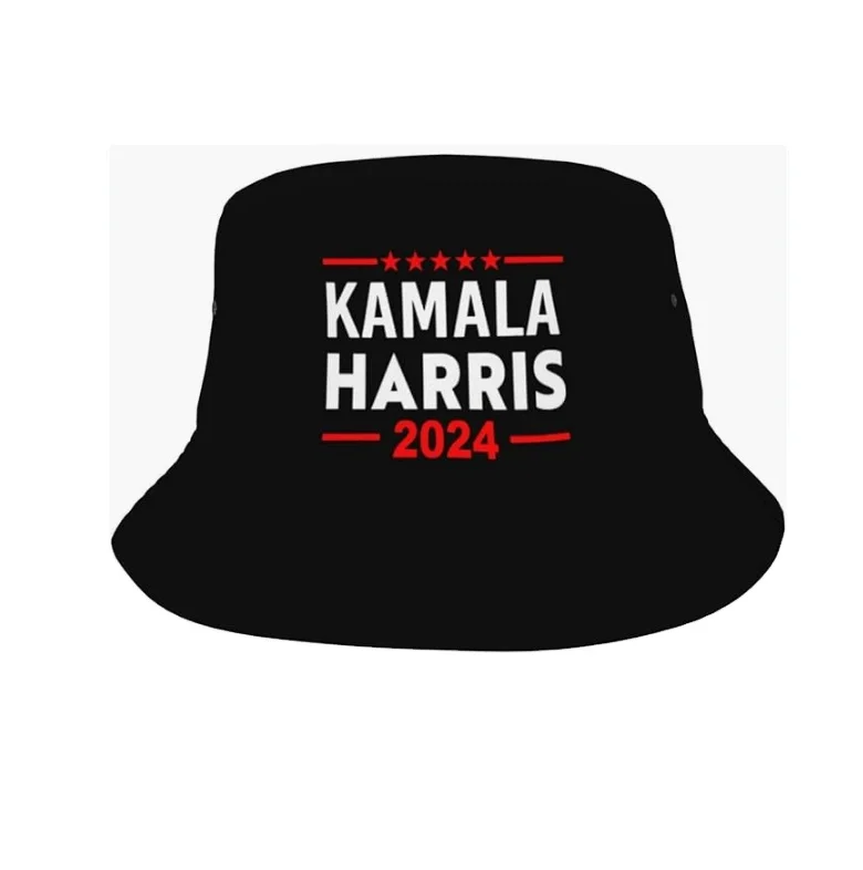 Kamala Harris 2024 President Bucket Hat for Men and Women for Summer Adventures and Outdoor Sun Protection