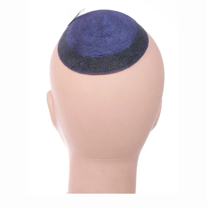 
custom Israel Hebrew jews knitted crocheted kipa kippah 