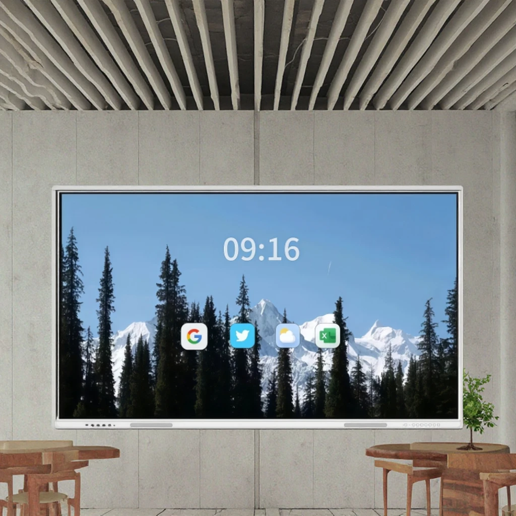 Tacteasy 65 75 86 дюймов сенсорный экран монитор Смарт школьная доска интерактивный для обучения