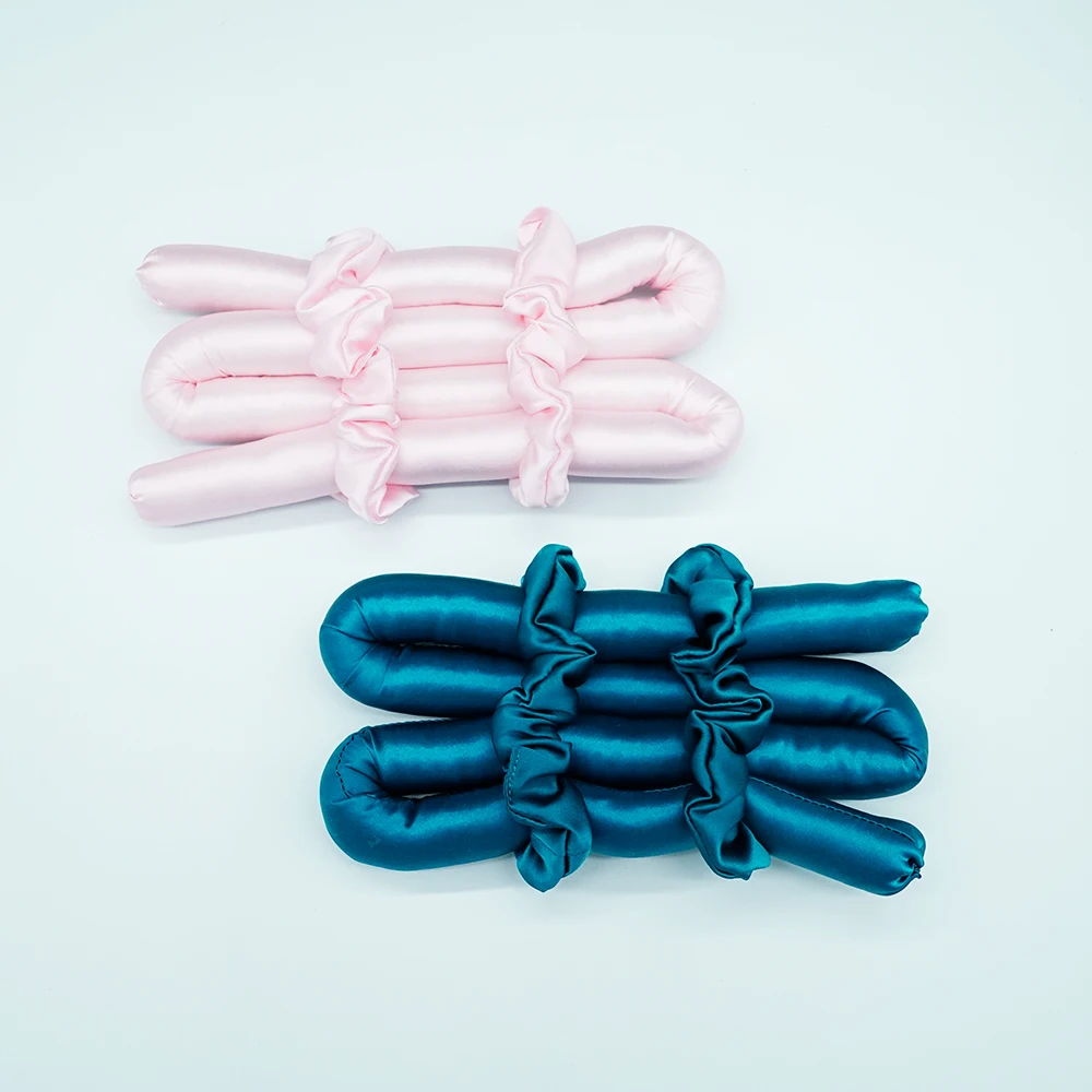 
2021 Новое поступление 19 мм Высококачественная шелковая безтепловая Плойка для завивки волос для женщин 