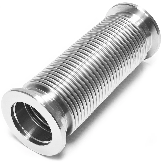 KF ISO series Highly Flexible Vacuum Hose Stainless steel bellow hose