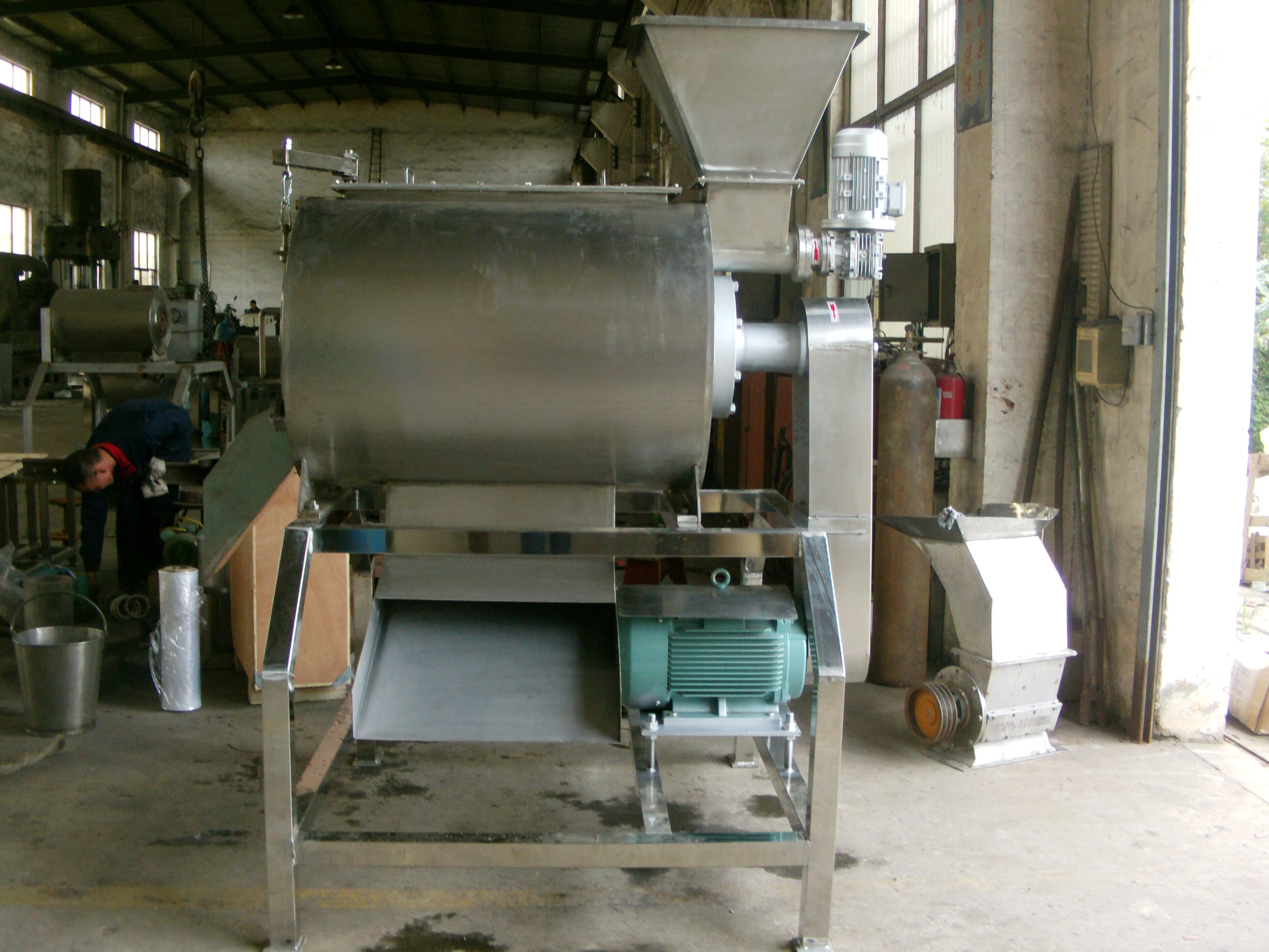 Fruit pulp juice making machine commercial fruit pulp extraction machine fruit jam making machine pulp