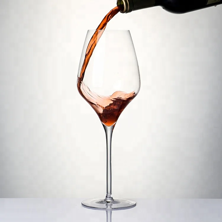 Customized crystal goblet red wine glass chalice online