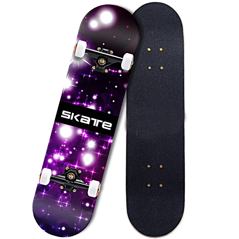 7 Layers Maple Wood Decks Outdoor Street Sport Standard Skate Boards Electric Skateboards for Teens Adults Beginners