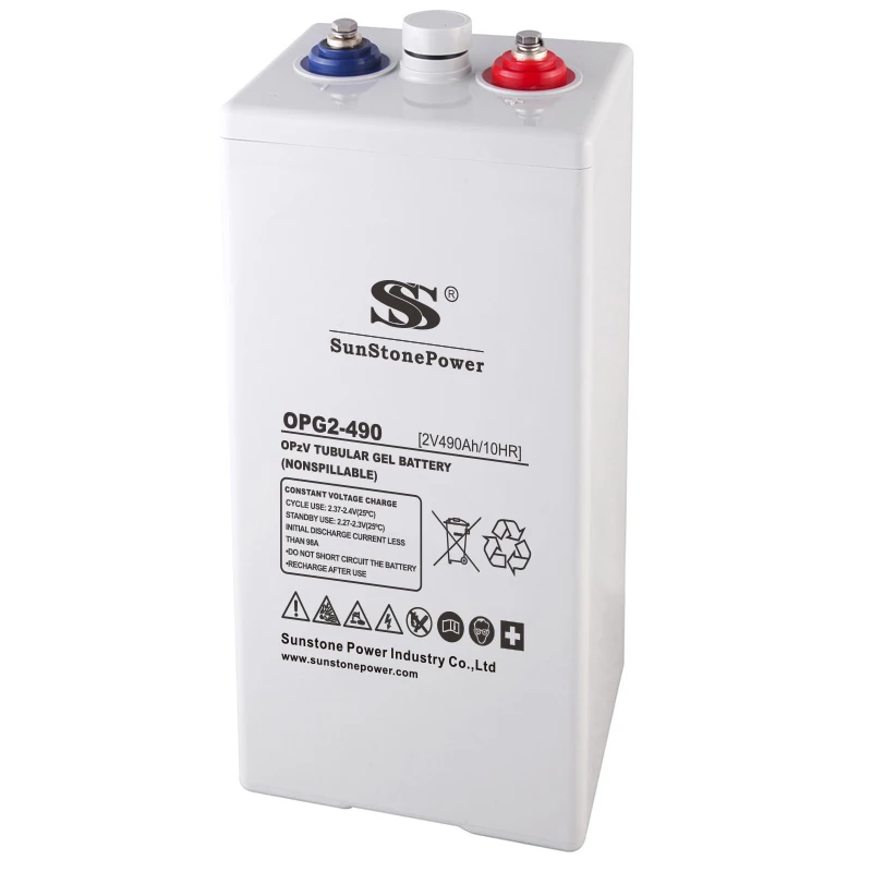Off Grid Home Solar Energy Battery 2v 350ah Deep Cycle OPZV Tubular Gel Battery