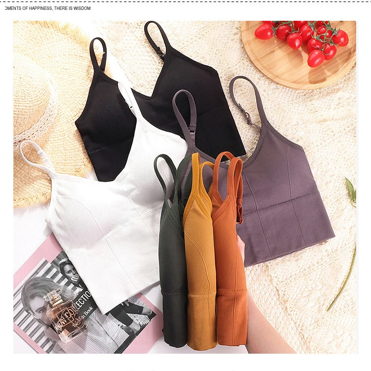 Comfort Widen Hem  Backless Bralette Sport Girls Wrapped Chest Custom Tube Top Seamless Teen Bra