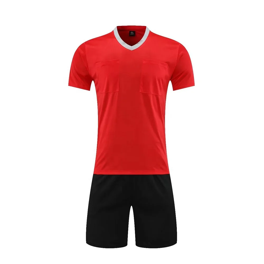 Personal Design 2023 New Soccer Referee Uniforms Thai Quality  Soccer Jersey Referee Jersey