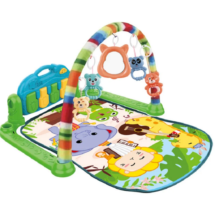 educational piano mat musical baby piano fitness rack crawling mat multi-function baby play mat