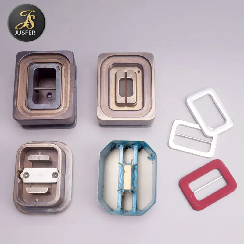 Fabric covered fabric cover buckle mould belt buckle press tool