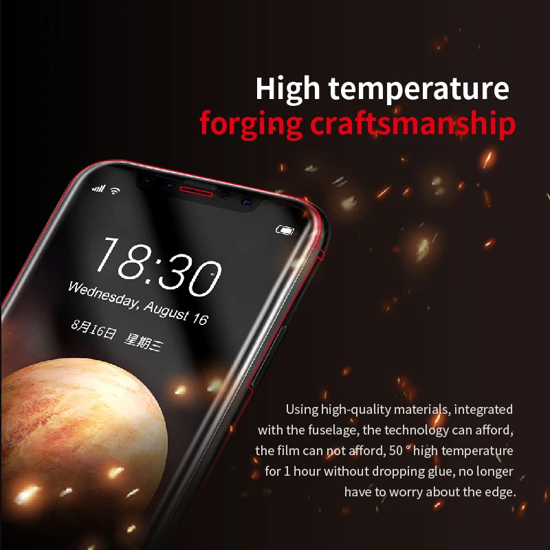 Mobile phone 3D Curved Full Cover Full Glue TPU Hydrogel film For Huawei Mate 40 Pro screen protector