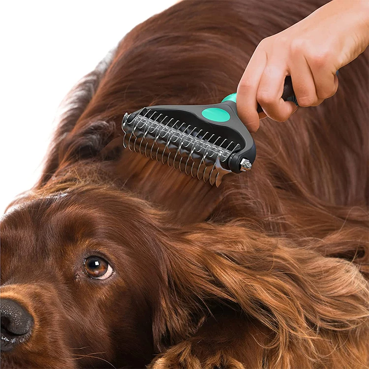 Hot Sale Professional Pet Products Stainless Steel Pet Grooming Remover Combs