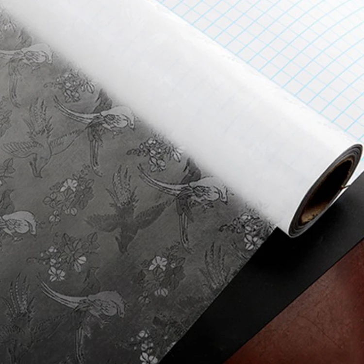 BSCI transparent pvc self adhesive cover book film