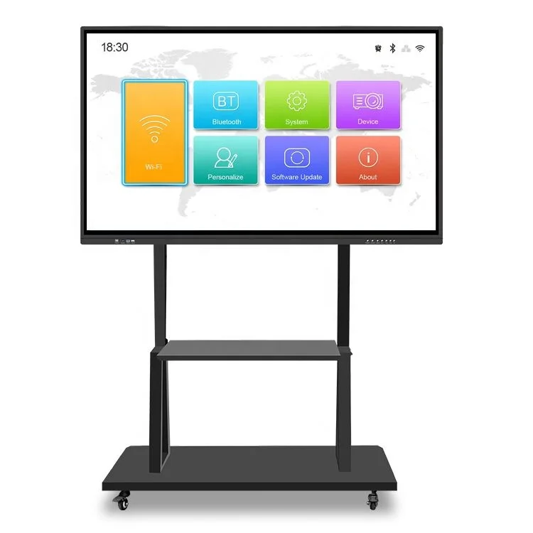 Movable Android Monitor  Cheap Tv Smart Television Interactive Large 32 Inch Tv Television