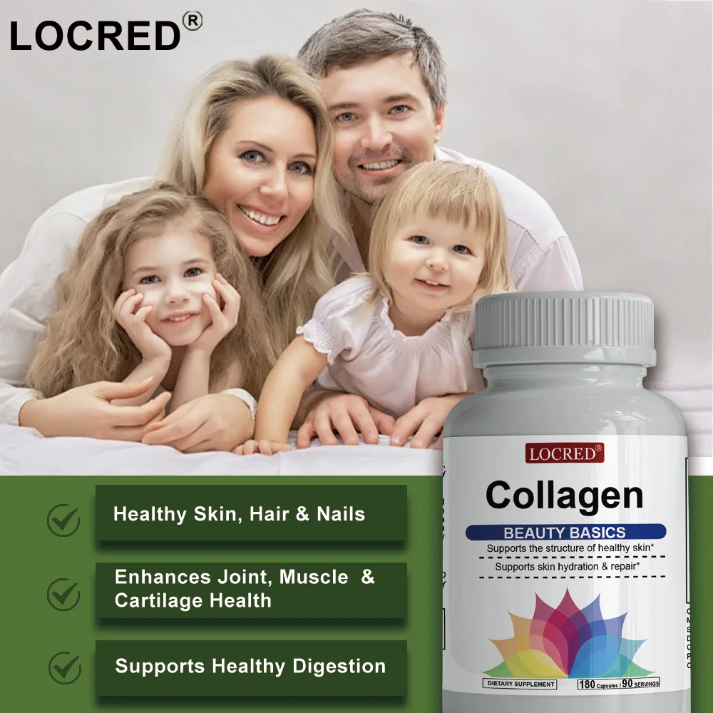 Factory Supply Supplement Beauty Products L-Glutathione Vitamin C Whitening Collagen Capsules for Multiminerals