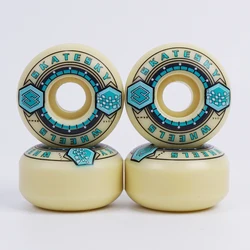 SKATESKY Round Shape 54mm 80% Rebound PU Skate Skateboard Wheels