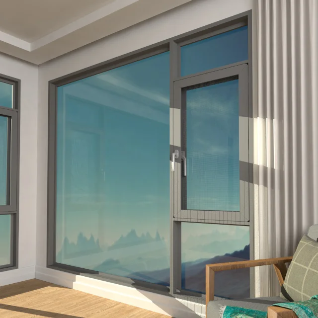 Factory Directly Supply Security Aluminium Swing Windows And Door Design Swing Outward Window
