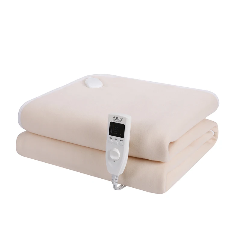 CE/GS/SAA Quality Certification Safe Soft Washable Warm  Electric Blankets
