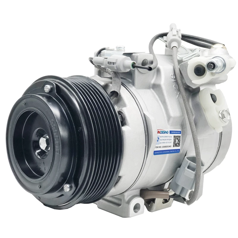 Suitable for Toyota prado 4000 2700 TRJ120 2002 OME 88320-6A150 664454949 10S17C 100mm 7PK 12V Air compressor