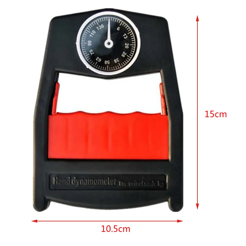 
Hand Dynamometer Grip Power Strength Meter 130Kg/286Lbs Capacity Force Gauge 