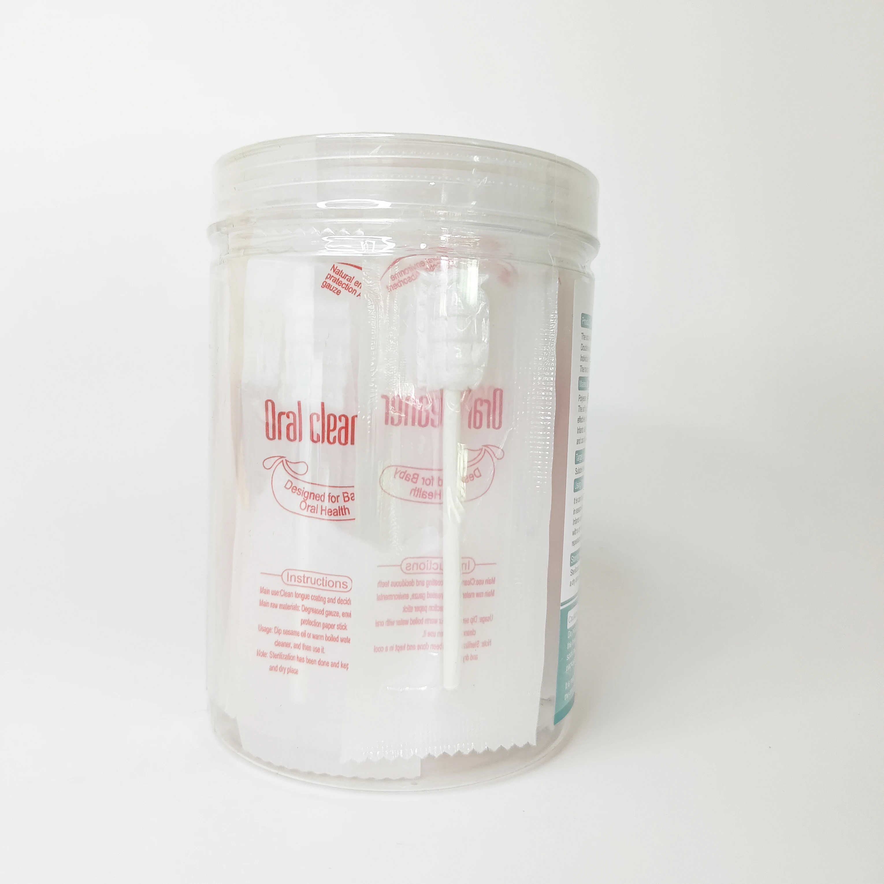 Baby Tongue Cleaner,Disposable Baby Mouth Cleaner, Soft Gauze Toohthbrush Newborn Oral Cleaning Stick Dental Care