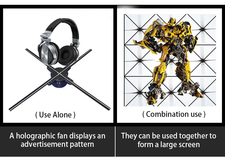 Large 3d best hologram fan projector machine 3d holographic advertising projector