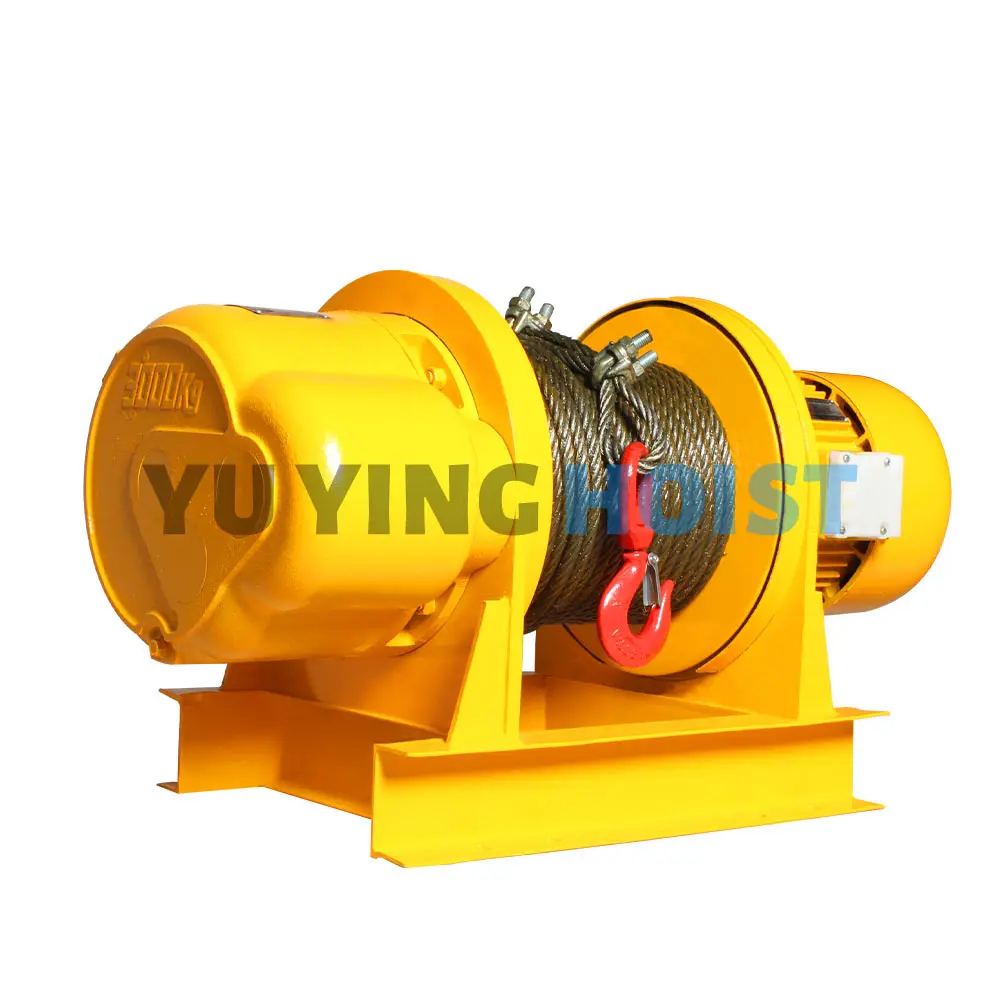Heavy Duty Multifunctional Electric Winch Wire Rope Pulling High Performance Mini Motor Lift