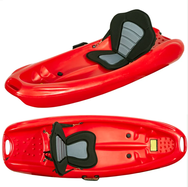 Hot Sell  Inflatable 1 Person Child Plastic Canoe Kayaks For Good Quality Cute Children Kayak Canoe With Single Seat