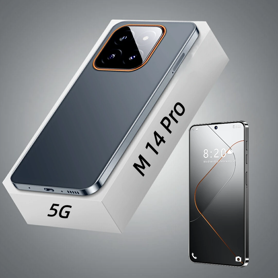 Fast ship2024 Latest Brand New M14 Pro 5G Original Unlocked 7.3inch Smartphone Cellular Dual Sim Android13 GSM LTE Mobile Phone