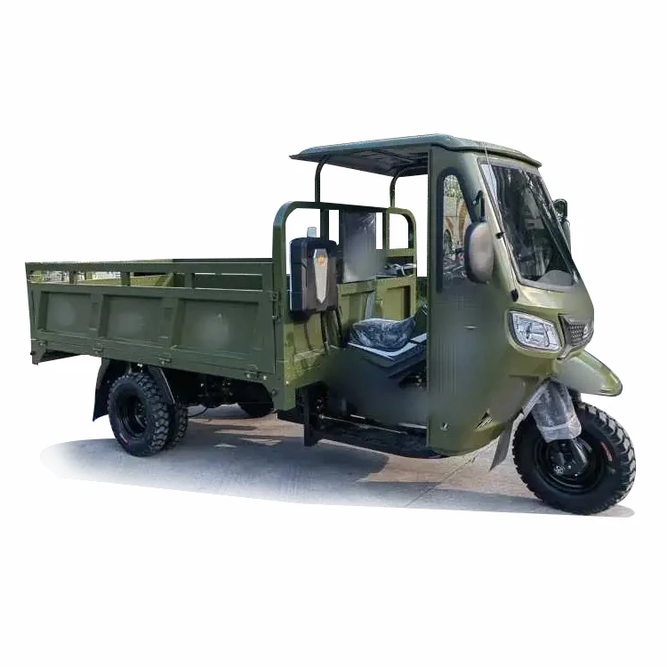 Zongshen Fire Yunlong CQ6 Южная Америка перевозит Грузовой Трехколесный мотоцикл 300cc трицикл Моторизованный Мотоцикл Мотоциклетный цикл