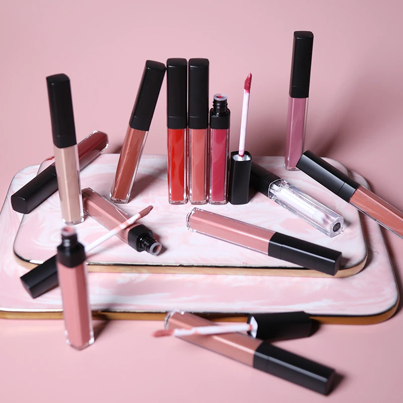 Wholesale Manufacturers Private Label Vegan Velvet Matte Lipgloss Long Lasting Water Proof Nude Matte Lipstick