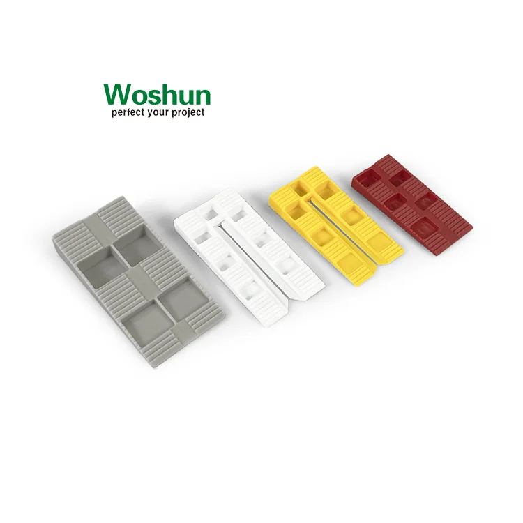 76x38x10mm Plastic Packer 1mm Door Window Accessories Frame Plastic Shim Packers Window Glazing Glass Flat Plastic Packers