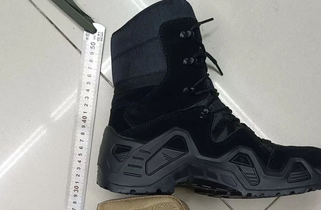 Wholesale Outdoor Hiking Combat Desert Boots Training Black Mens Tactical Boots for men Safety shoes