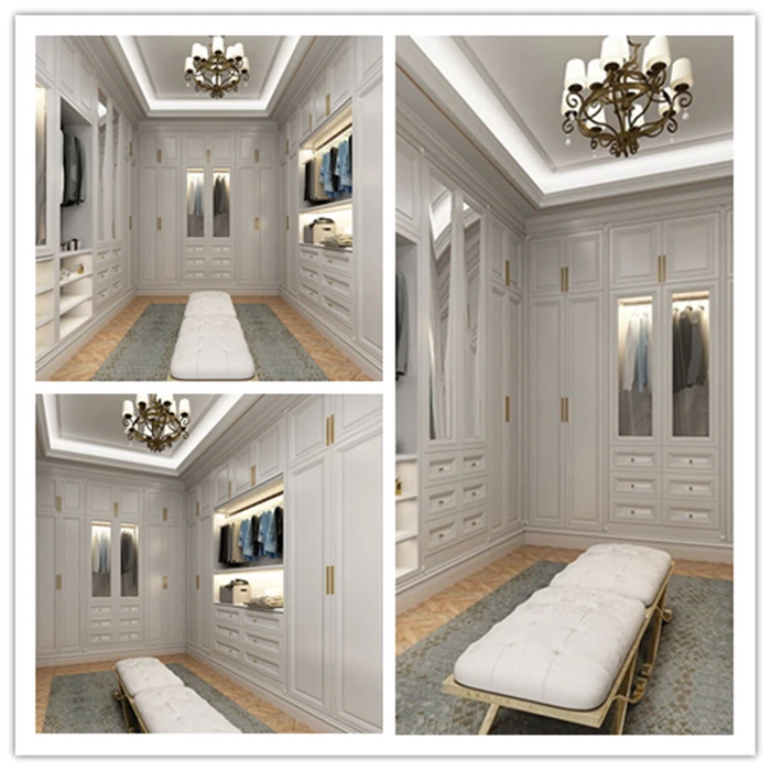 Nicocabinet custom modern style modular solid wood walk in robe bedroom wooden wardrobe designs photos