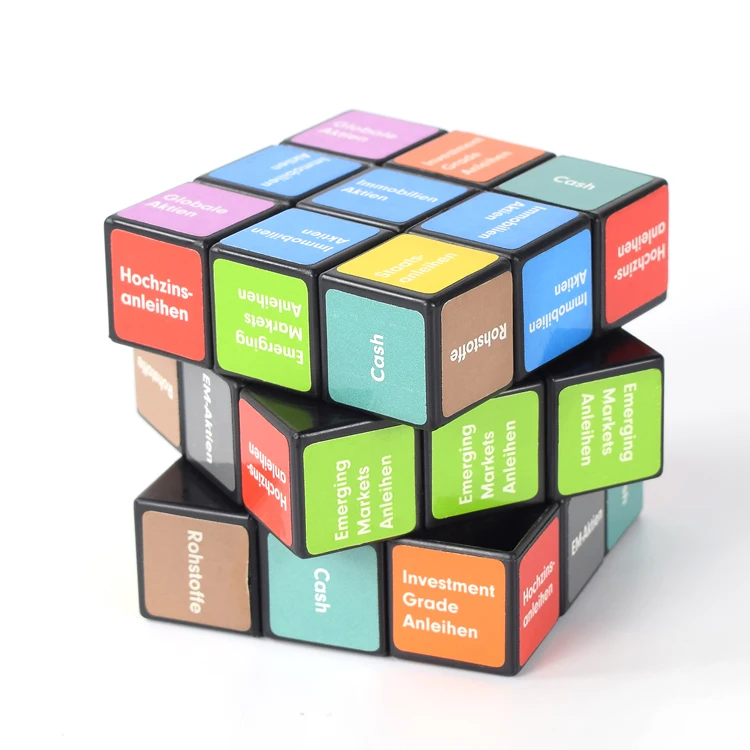 Factory direct sales boutique High quality Plastic custom promotion 3x3 magic cube puzzle